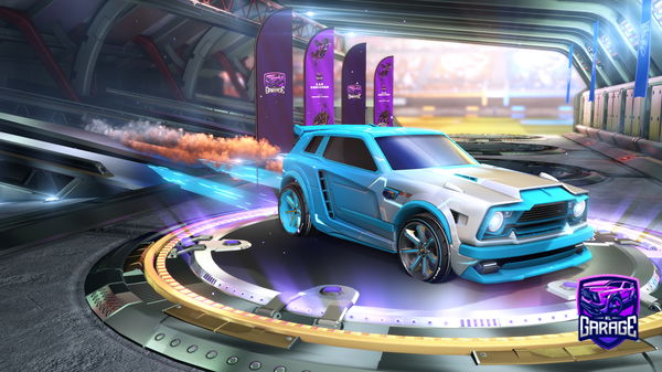 A Rocket League car design from famleer