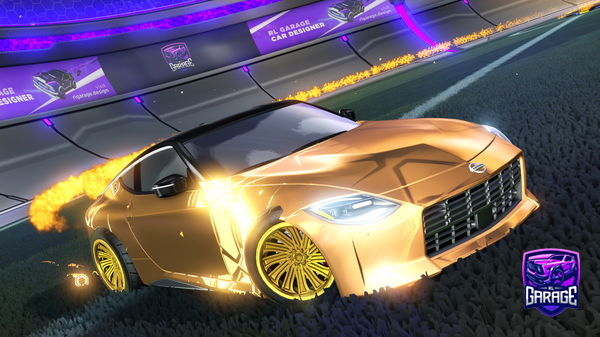 A Rocket League car design from PwrRJSB