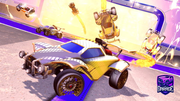 A Rocket League car design from IAMMIEL