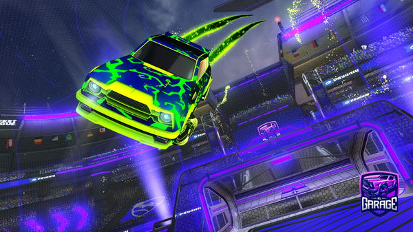 A Rocket League car design from beanboi12342343454567567