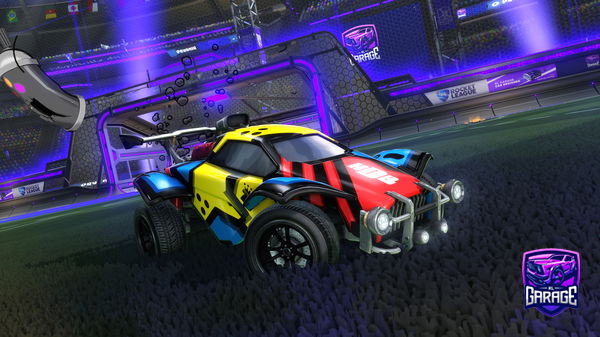 A Rocket League car design from ReviloFX