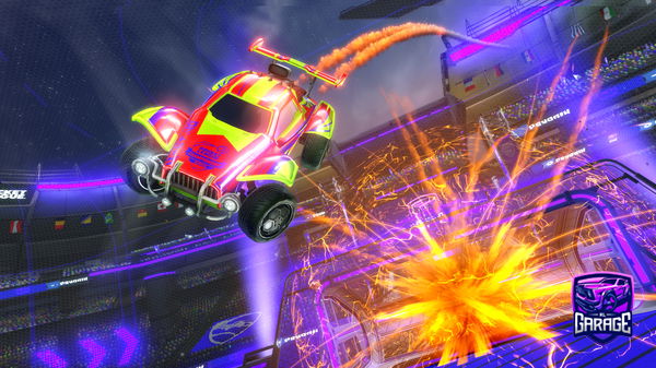 A Rocket League car design from Gyuctt