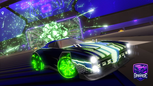A Rocket League car design from aalborgplays