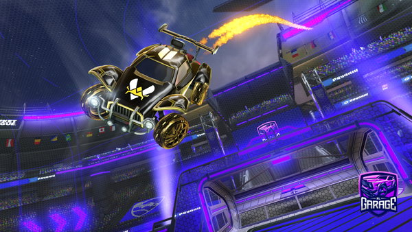 A Rocket League car design from JamisonD