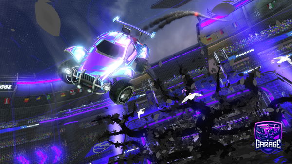 A Rocket League car design from senseiajay