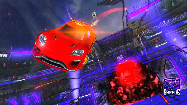 A Rocket League car design from mytheye