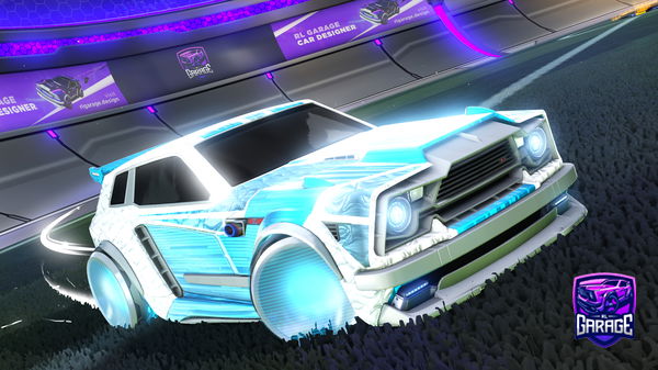 A Rocket League car design from NoodlezOG