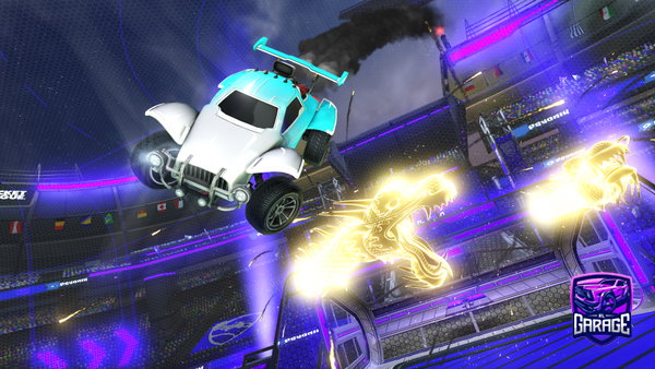 A Rocket League car design from Starlessdeer291