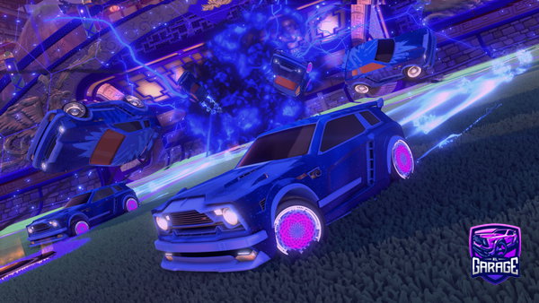 A Rocket League car design from Trcks_R3flex