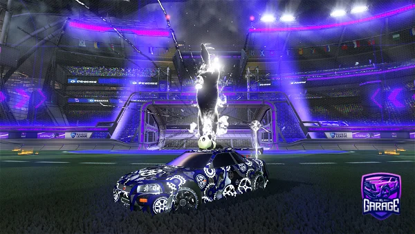 A Rocket League car design from ThicccAshley