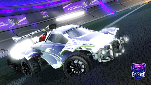 A Rocket League car design from RehaanD