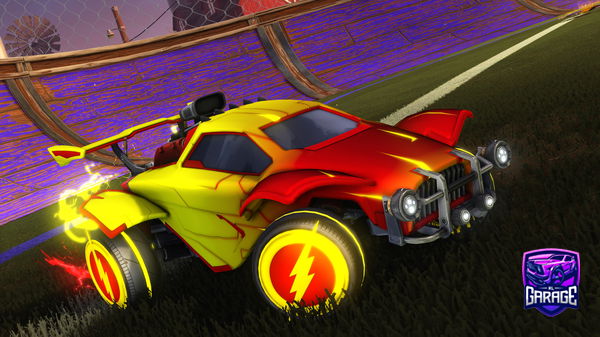 A Rocket League car design from JULA11