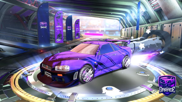 A Rocket League car design from Van-LoL