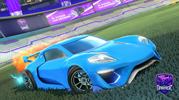A Rocket League car design from TheMothership3