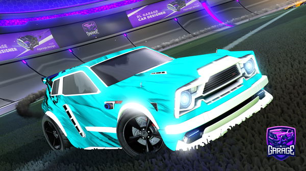 A Rocket League car design from Xlife_RC