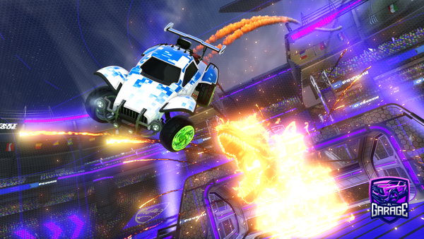 A Rocket League car design from Nxtleveldrip19