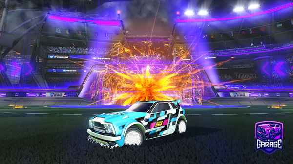 A Rocket League car design from DooWoo