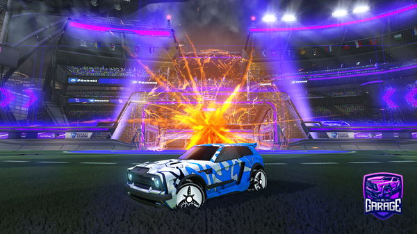 A Rocket League car design from archierolfe