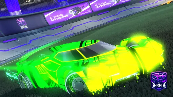 A Rocket League car design from sisicitroen
