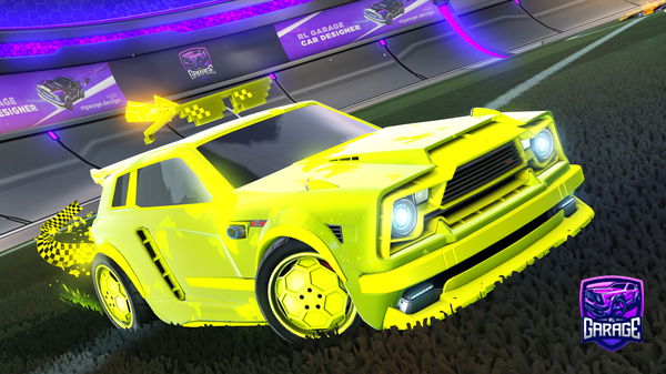 A Rocket League car design from Sparkzy12645