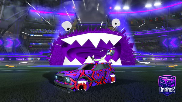 A Rocket League car design from panzilla