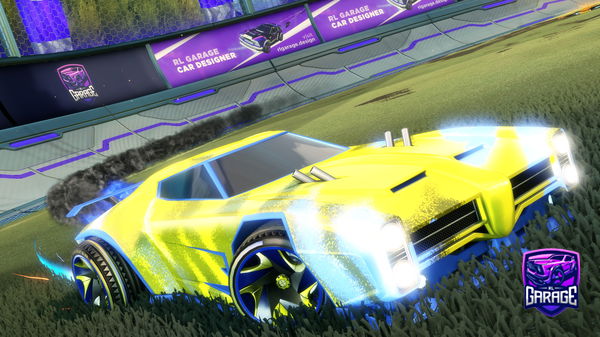 A Rocket League car design from LincolnG07
