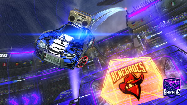 A Rocket League car design from 1palestine