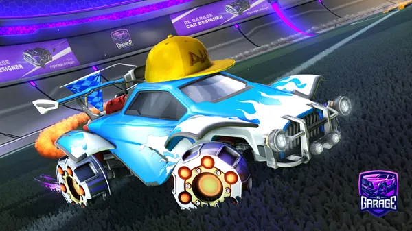 A Rocket League car design from SARIKBOY111