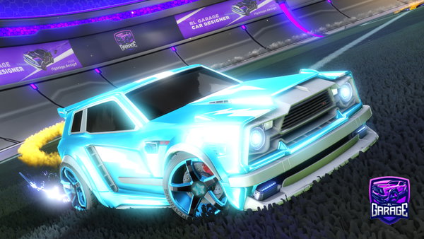 A Rocket League car design from Hilloleipa1
