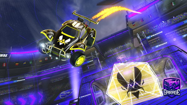 A Rocket League car design from ReptilianToy