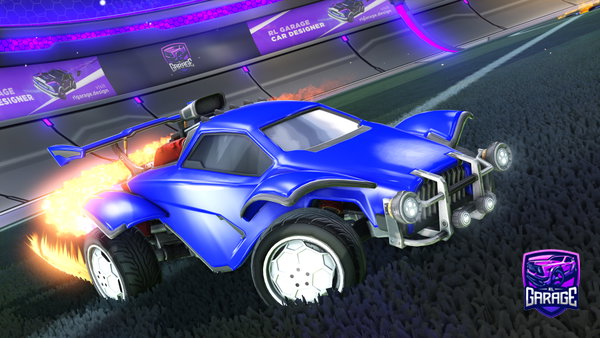 A Rocket League car design from FNCSdarius