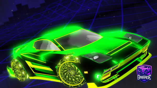 A Rocket League car design from UltimateHakai