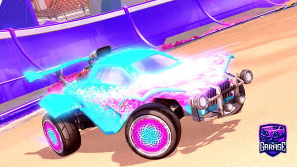 A Rocket League car design from Yung_Malush