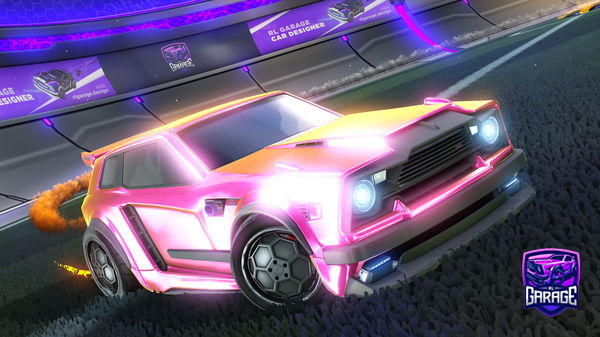 A Rocket League car design from Th345