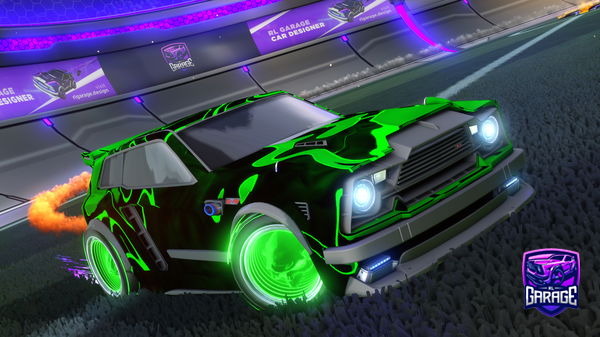 A Rocket League car design from ChiefXtreme