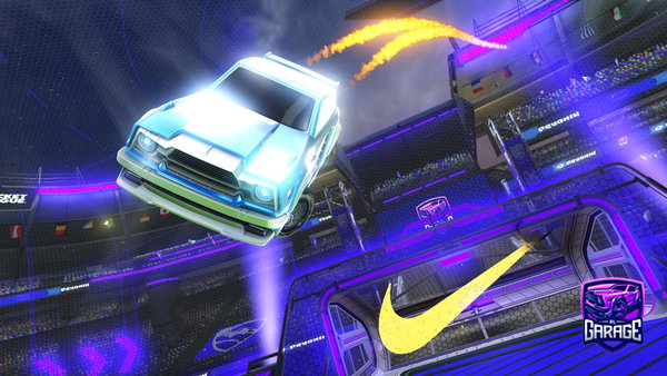 A Rocket League car design from Snehit