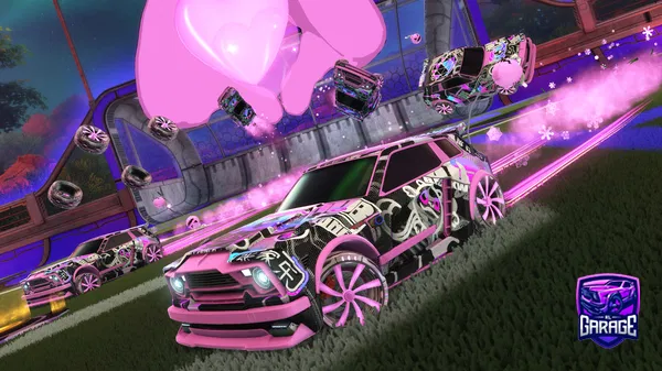 A Rocket League car design from Tiffywiffy