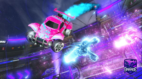 A Rocket League car design from Subsebsab