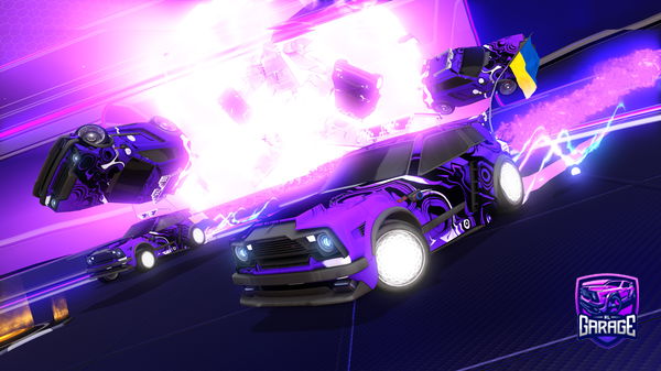 A Rocket League car design from masdjunik