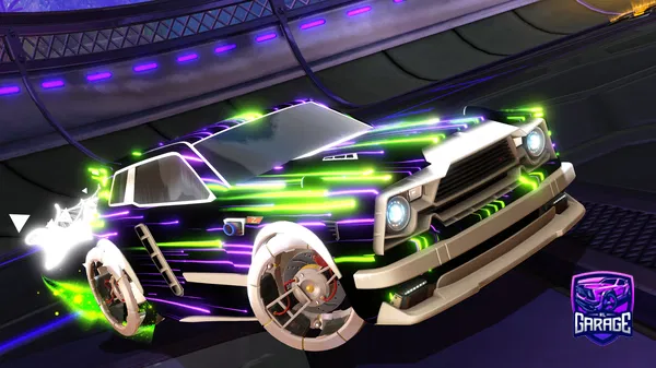 A Rocket League car design from CoBeMo