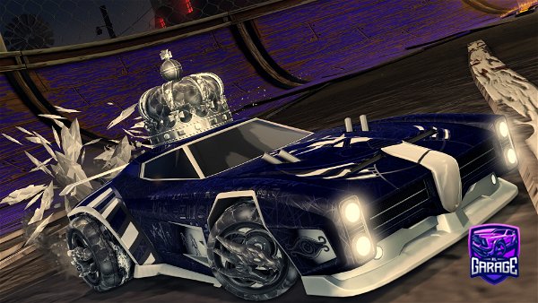A Rocket League car design from Hrkillreal