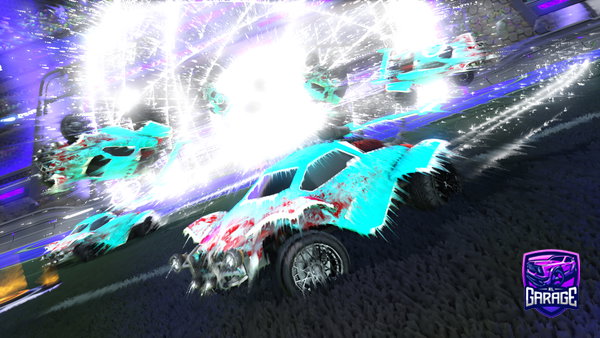 A Rocket League car design from Ironcool09