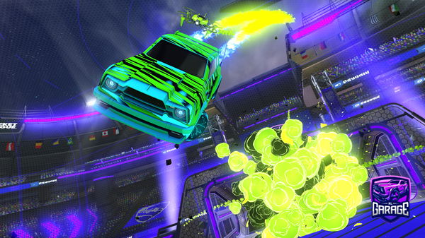 A Rocket League car design from Ilive13