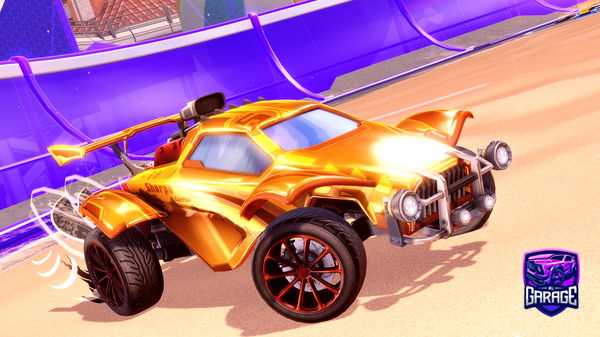 A Rocket League car design from Lesserevol