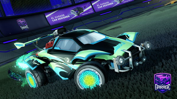 A Rocket League car design from Kspeshhh94