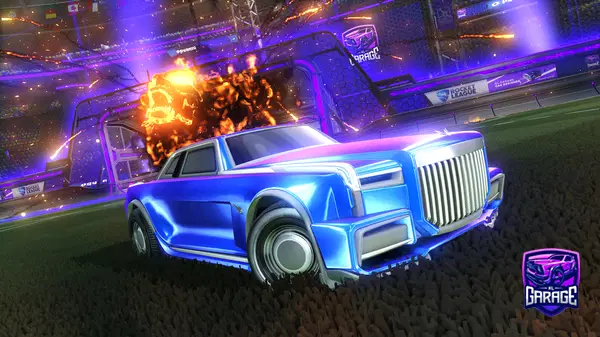 A Rocket League car design from Gambit_Sabich