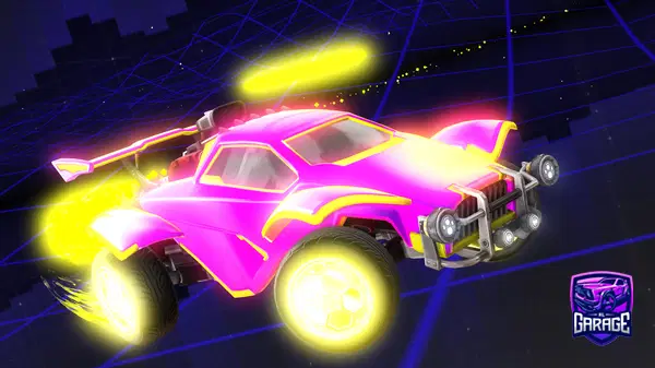 A Rocket League car design from Splooms