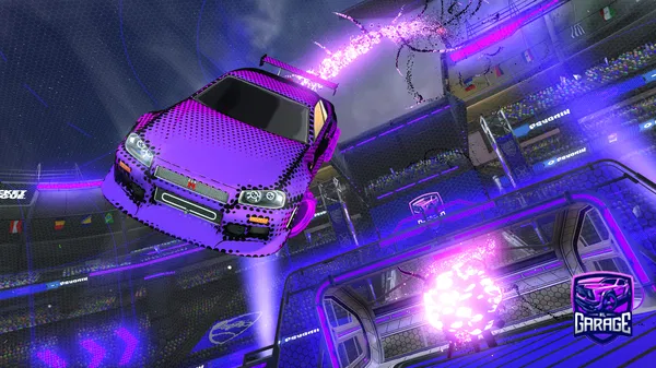 A Rocket League car design from ROHRSam