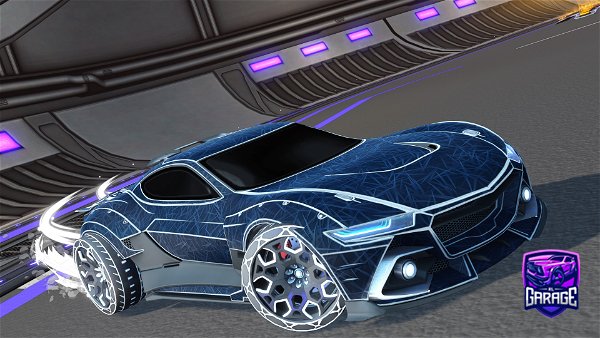 A Rocket League car design from boted1995