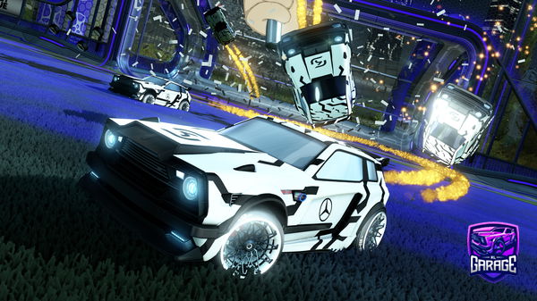 A Rocket League car design from FB-Tdeezy